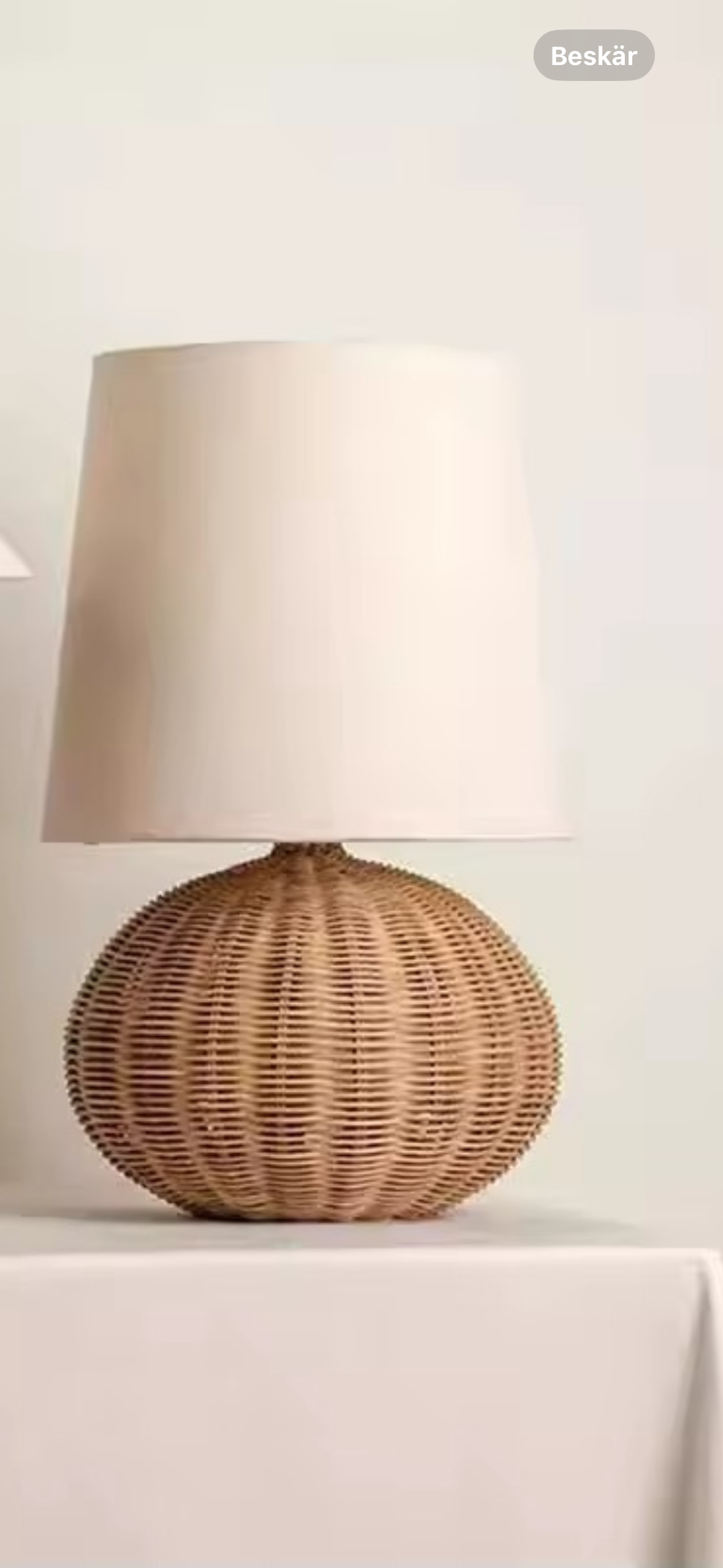 MODEL LUTO Bordslampa